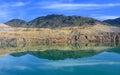 Berkeley Pit is a open pit copper mine with colorful water