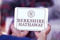 Berkshire Hathaway company logo Royalty Free Stock Photo