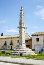 Berlanga de Duero medieval pillory Royalty Free Stock Photo