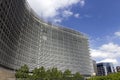 The European Commission Building in Brussels Royalty Free Stock Photo