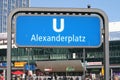 Berlin Alexanderplatz Royalty Free Stock Photo