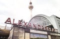Berlin Alexanderplatz station with TV tower