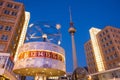 Berlin Alexanderplatz and World Clock Royalty Free Stock Photo