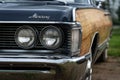 Detail of full-size car Mercury Grand Marquis Colony Park