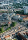 Berlin Areal view Royalty Free Stock Photo