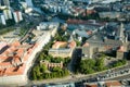 Berlin Areal view Royalty Free Stock Photo
