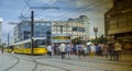 BERLIN - August: World clock in Alexanderplatz, Germany Royalty Free Stock Photo