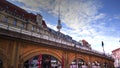 Berlin Bahnhof Berlin Alexanderplatz vintage retro antique