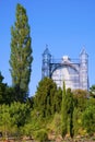 Berlin, Germany - Berlin Dahlem Botanical Garden and Museum - Botanischer Garten - with historic greenhouse pavilions Royalty Free Stock Photo