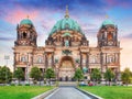 Berlin, Berliner dom at night