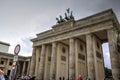 Berlin Brandenburg Gate in Berlin, photography, vintage retro antique