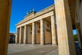 Berlin Brandenburg Gate Brandenburger Tor Royalty Free Stock Photo