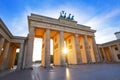 Berlin Brandenburg Gate Brandenburger Tor Royalty Free Stock Photo