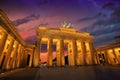 Berlin Brandenburg Gate Brandenburger Tor Royalty Free Stock Photo