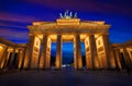 Berlin Brandenburg Gate Brandenburger Tor Royalty Free Stock Photo