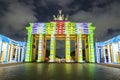 Berlin Brandenburg gate Brandenburger Tor at sunset Royalty Free Stock Photo