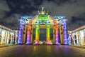 Berlin Brandenburg gate Brandenburger Tor at sunset Royalty Free Stock Photo