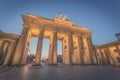 Berlin Brandenburger Tor at night