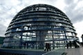 Berlin bundestag coupola Royalty Free Stock Photo
