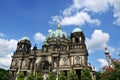 Berlin cathedral in the summer