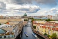 Berlin Cathedral and Tour Boats on the Spree River in Berlin, Germany