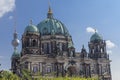 Berlin Cathedral with TV Tower Royalty Free Stock Photo
