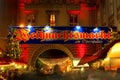 Berlin christmas market Opernpalais Royalty Free Stock Photo
