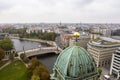 Berlin city view from Berlin Dome