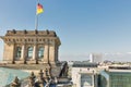Berlin cityscape with Reichstag tower, Germany