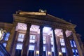 Berlin Concert Hall at Gendarmenmarkt - amazing view at night Royalty Free Stock Photo