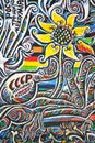 East-Side gallery wall Royalty Free Stock Photo