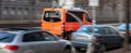Berlin firefighter truck germany Royalty Free Stock Photo