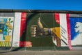 Art gallery of Berlin Wall at East side of Berlin Royalty Free Stock Photo