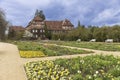 Built between 1897 and 1910, the Berlin Dahlem Botanical Garden (Botanischer Garten) includes Royalty Free Stock Photo