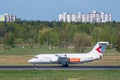 D-AWUE easyJet British Aerospace 146-200 airplane at Berlin Tegel airport