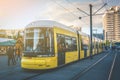 Electric tram train, Berlin, Germany