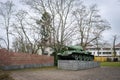 Berlin, Germany - April 8, 2023: The Berlin-Karlshorst Museum, which is dedicated to German-Soviet War of 1941-1945.