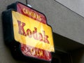 Kodak signage on building exterior