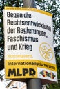 MLPD political campaign poster