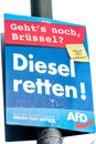 AFD political campaign poster