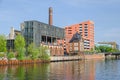 Radialsystem V with its building of the machine hall on the bank