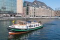 Small tour boat on River Spree