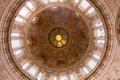 Stunning interior view of the roof of Berlin Cathedral in Germany