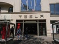 Tesla Motors car dealership exterior