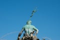 Backside of male statue / Neptune Fountain Neptunbrunnen i