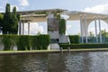 Building of the federal chancellery -Berlin - Germany Royalty Free Stock Photo