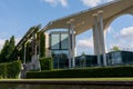 Building of the federal chancellery -Berlin - Germany Royalty Free Stock Photo