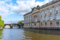 Berlin, Germany - August 17, 2025: Historic Bode Museum Along the River Spree in Berlin Royalty Free Stock Photo