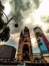 Kaiser Wilhelm Memorial Church. View below. BERLIN