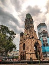 Kaiser Wilhelm Memorial Church. View below. BERLIN